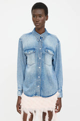 Isabel Marant Étoile Denim Button Up Shirt