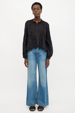 Isabel Marant Broderie Anglaise Blouse