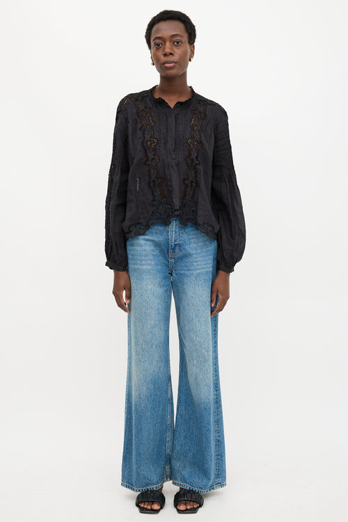 Isabel Marant Broderie Anglaise Blouse