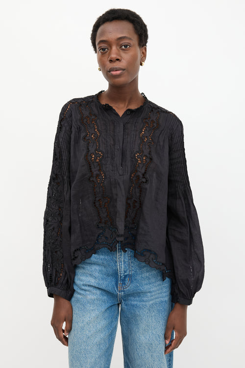 Isabel Marant Broderie Anglaise Blouse