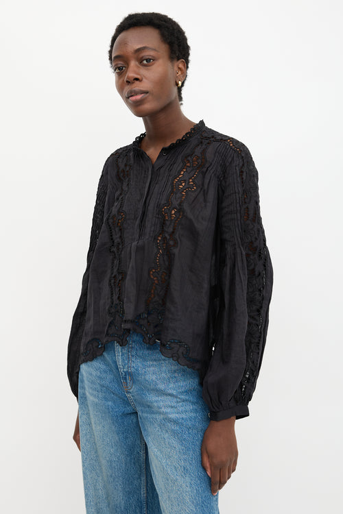 Isabel Marant Broderie Anglaise Blouse