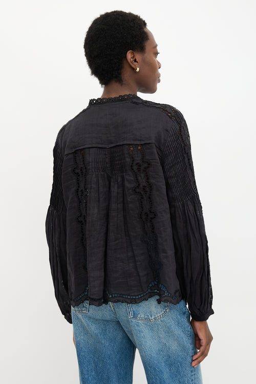 Isabel Marant Broderie Anglaise Blouse