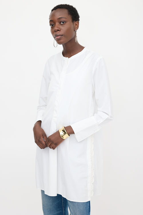Isabel Marant Crochet Trim Shirt