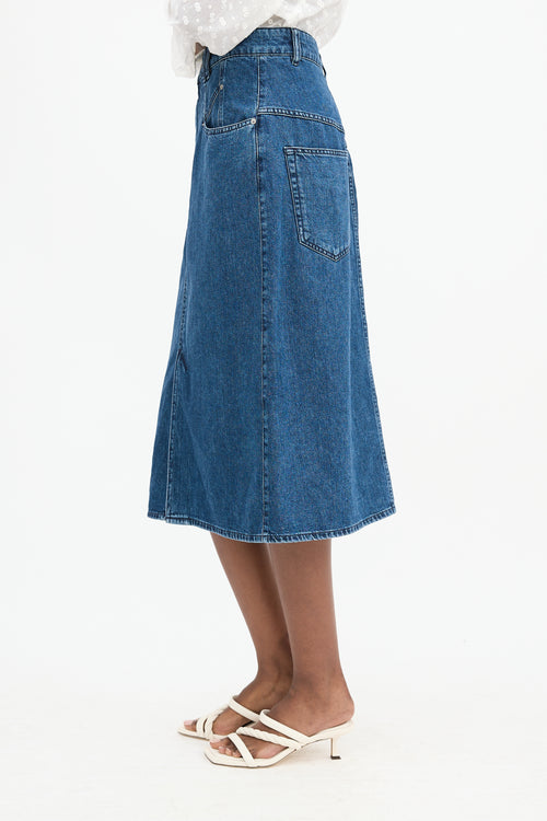 Isabel Marant Denim Dipoma Skirt