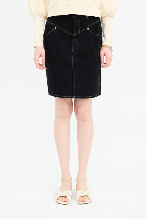 Isabel Marant Denim Lorine Skirt