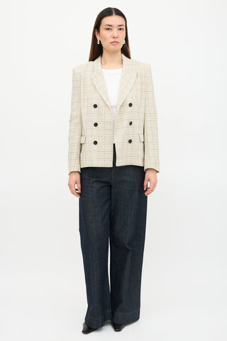 Isabel Marant Double Breasted Check Blazer