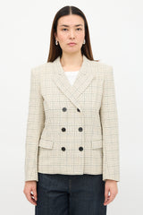 Isabel Marant Double Breasted Check Blazer