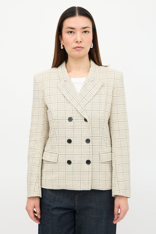 Isabel Marant Double Breasted Check Blazer