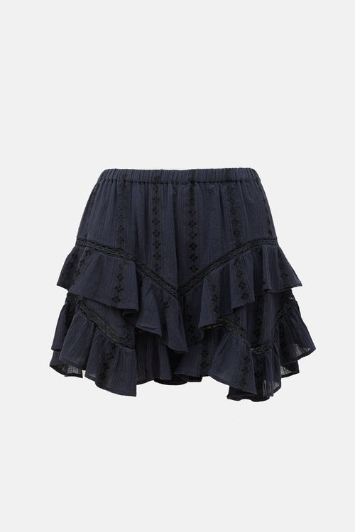 Isabel Marant Étoile Embroidered Jocadia Shorts