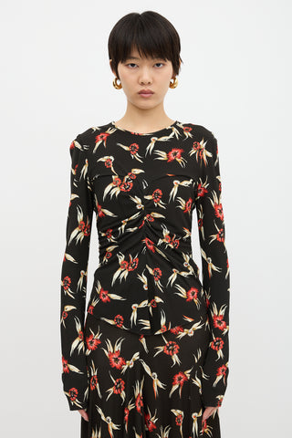 Isabel Marant Floral Domino Top