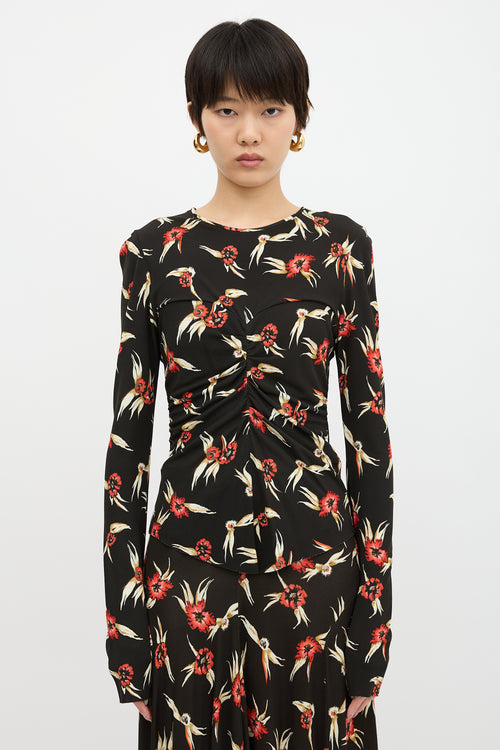 Isabel Marant Floral Domino Top