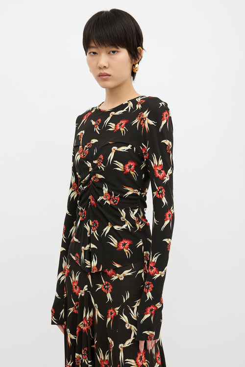 Isabel Marant Floral Domino Top