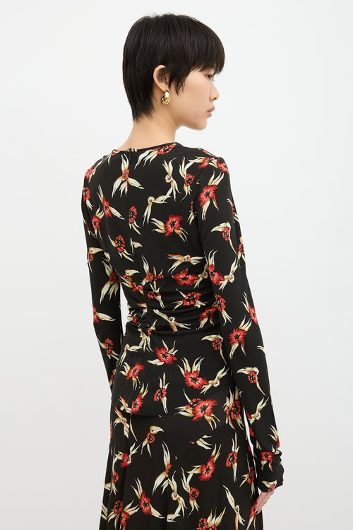 Isabel Marant Floral Domino Top