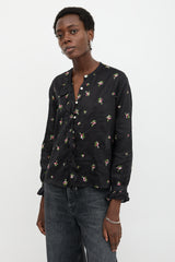 Isabel Marant Floral Embroidered Uamos Blouse