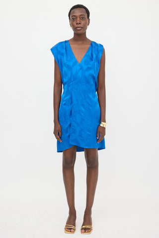 Isabel Marant Jacquard Tie Shift Dress