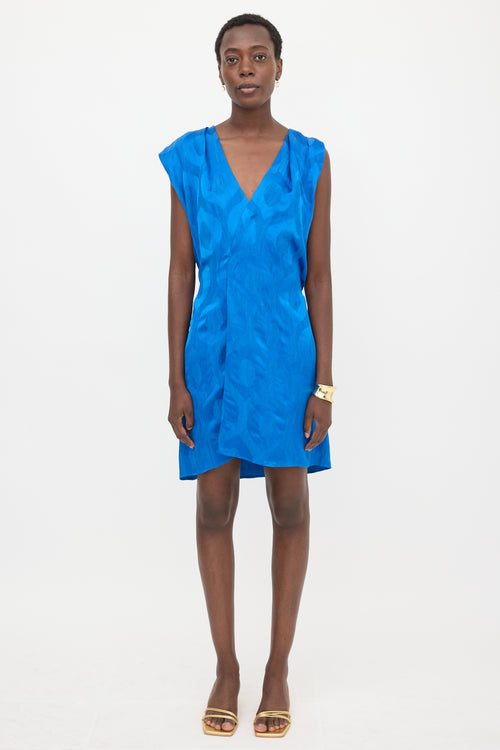 Isabel Marant Jacquard Tie Shift Dress