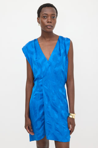 Isabel Marant Jacquard Tie Shift Dress