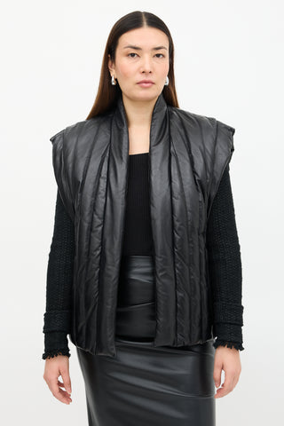 Isabel Marant Leather Ajali Vest