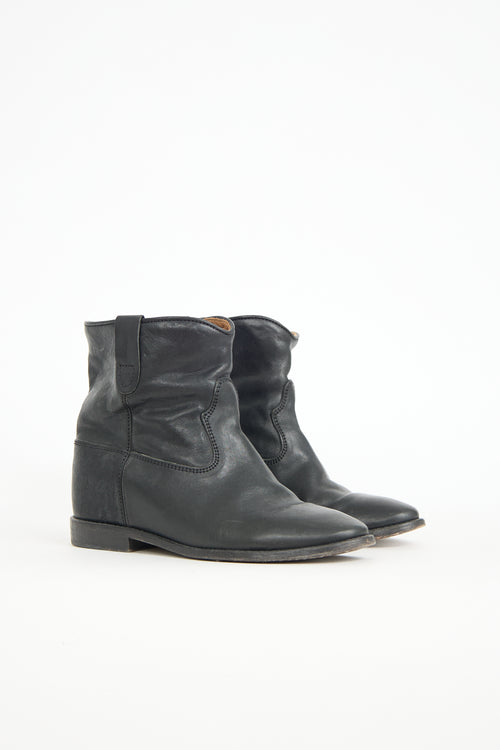 Isabel Marant Leather Crisi Cluster Boot