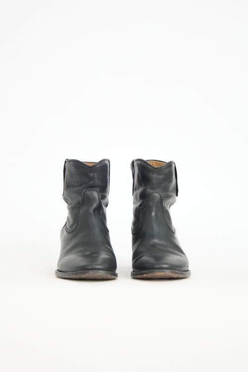 Isabel Marant Leather Crisi Cluster Boot