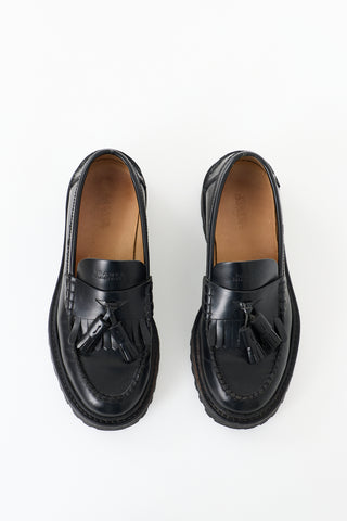 Isabel Marant Leather Frezza Fringe Loafer