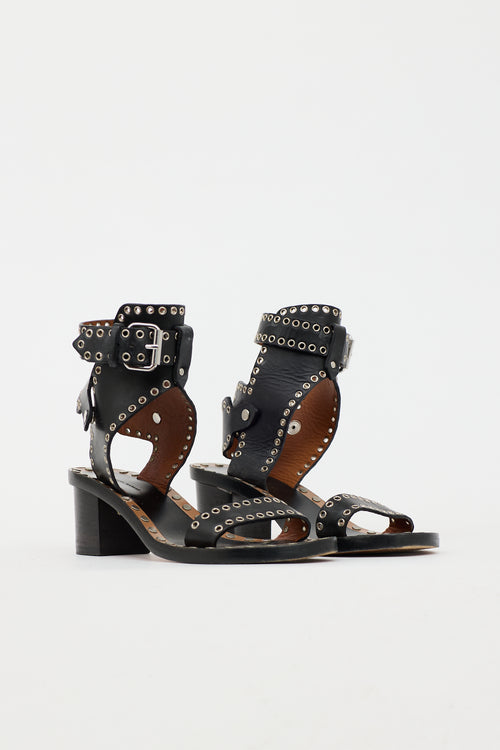 Isabel Marant Leather Jaeryn  Sandal