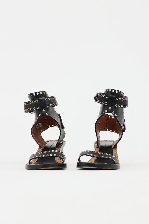 Isabel Marant Leather Jaeryn  Sandal