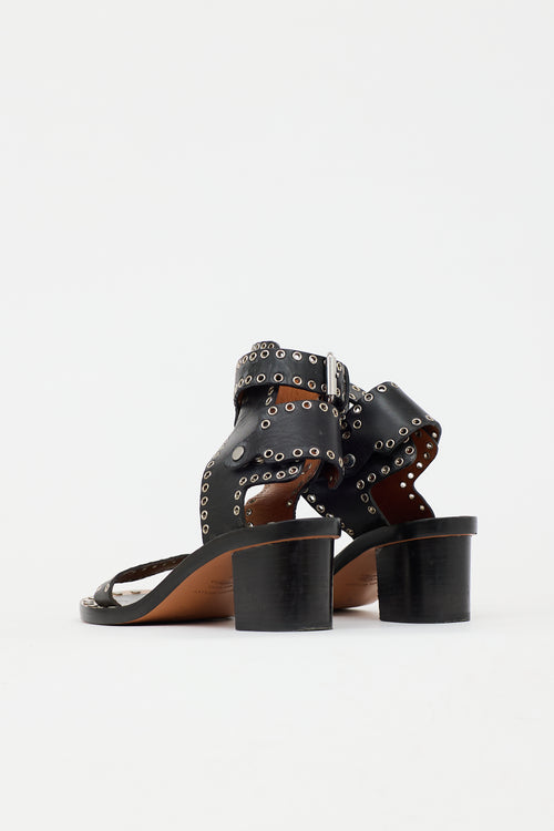 Isabel Marant Leather Jaeryn  Sandal