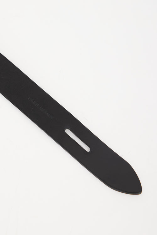 Isabel Marant Leather Lecce Tie Belt