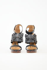 Lanvin SS 2011 Leather Platform Sandal