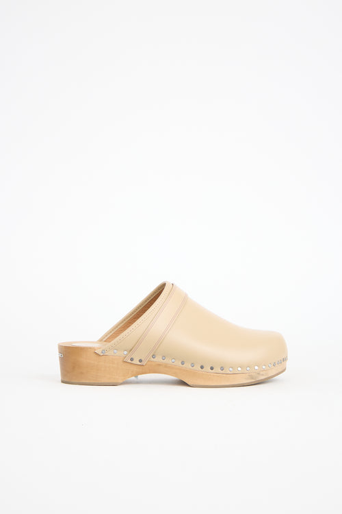 Isabel Marant Leather Thalie Clog