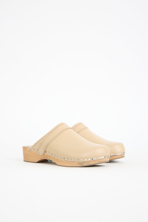 Isabel Marant Leather Thalie Clog
