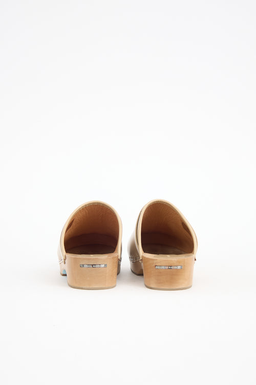 Isabel Marant Leather Thalie Clog