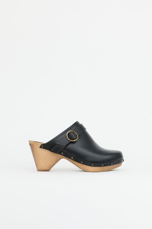 Isabel Marant Leather Titya Clog Mule