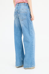 Isabel Marant Lemony Wide Leg Jeans