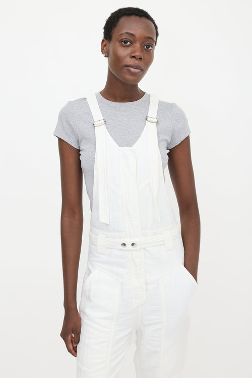 Isabel Marant Linen Keisha Overall