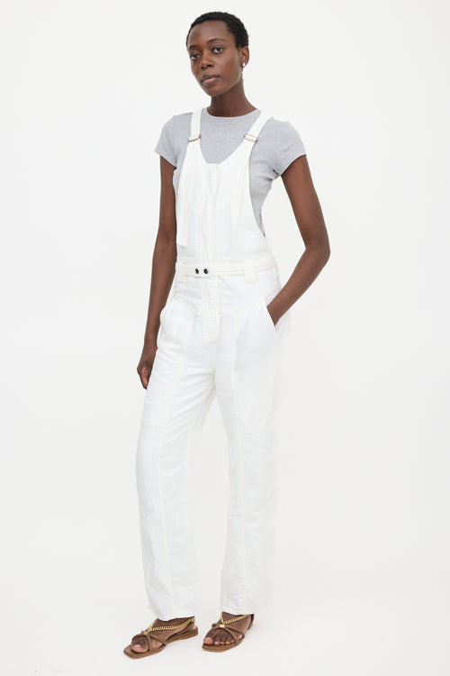 Isabel Marant Linen Keisha Overall