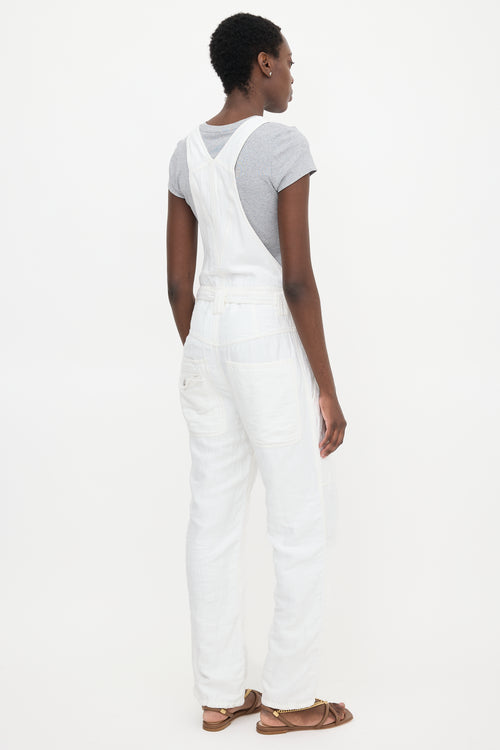 Isabel Marant Linen Keisha Overall
