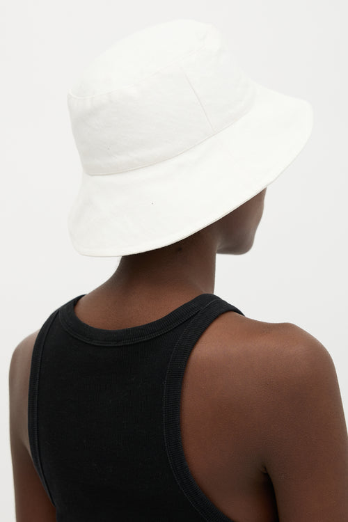 Isabel Marant Loiena Logo Bucket Hat