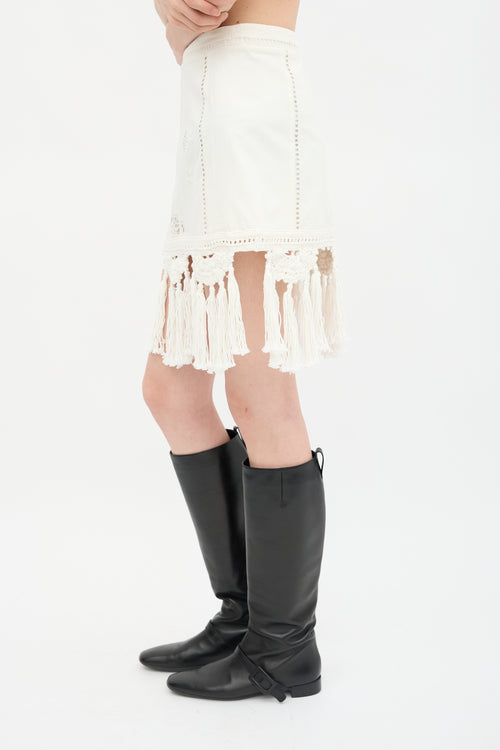 Isabel Marant Macramé Sandra Skirt