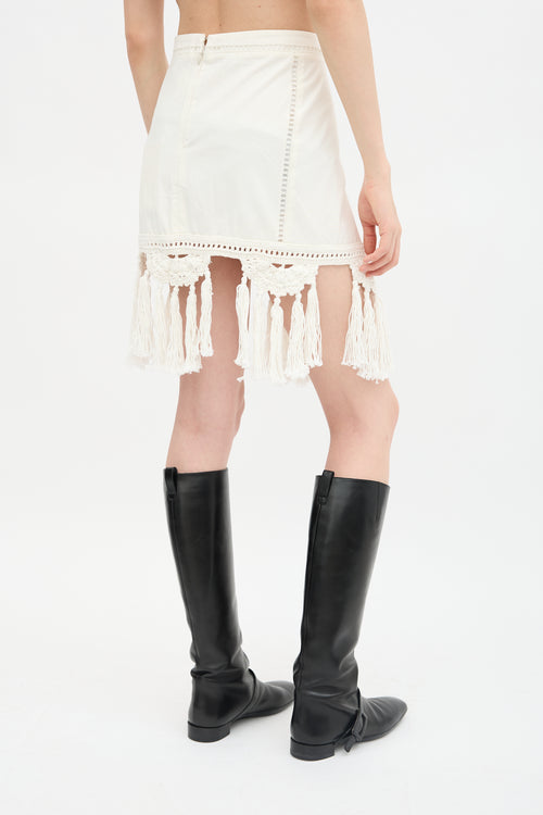 Isabel Marant Macramé Sandra Skirt