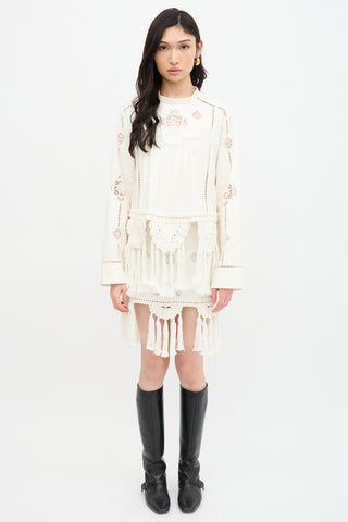 Isabel Marant Macramé Severine Top