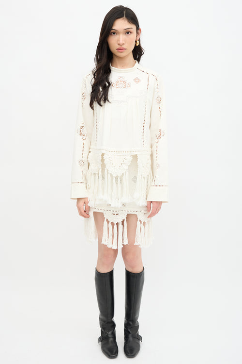 Isabel Marant Macramé Severine Top