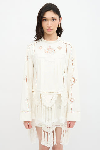 Isabel Marant Macramé Severine Top