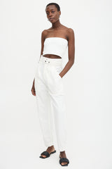 Isabel Marant Mesh Panel Tapered Trouser