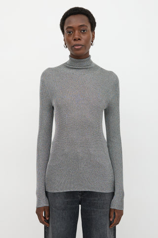 Isabel Marant Metallic Knit Anabela Top