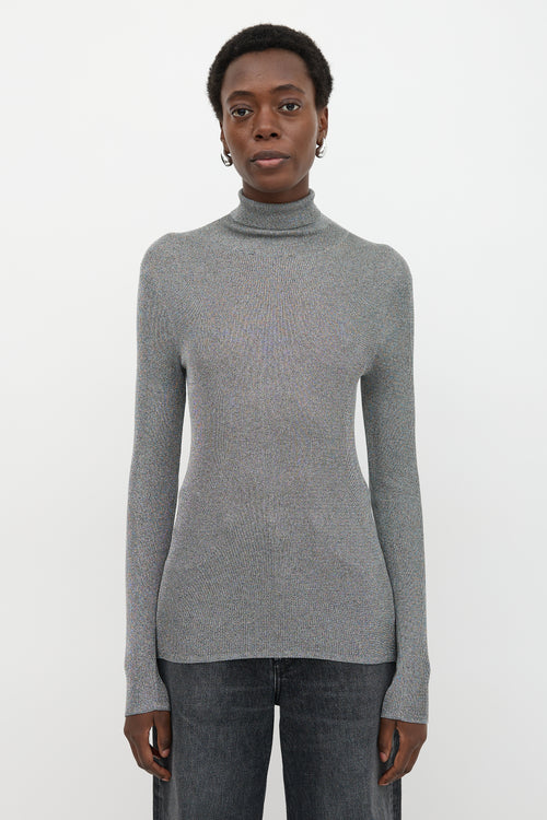 Isabel Marant Metallic Knit Anabela Top
