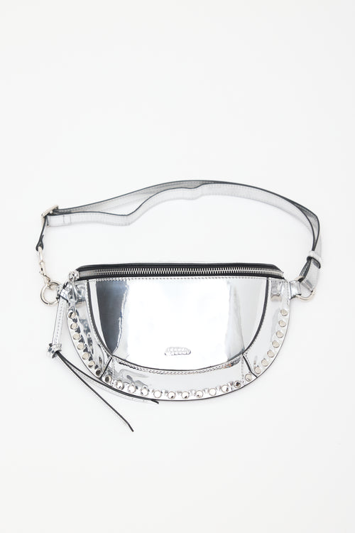 Isabel Marant Metallic Patent Skano Bag