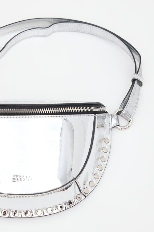 Isabel Marant Metallic Patent Skano Bag