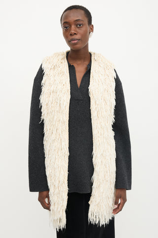 Isabel Marant SS 2015 Fringe Alfie Vest
